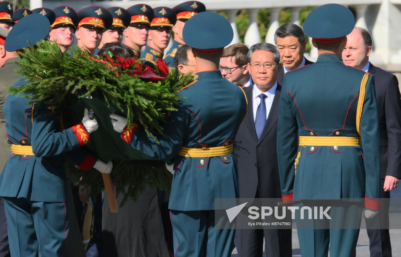 Russia China Wreath Laying