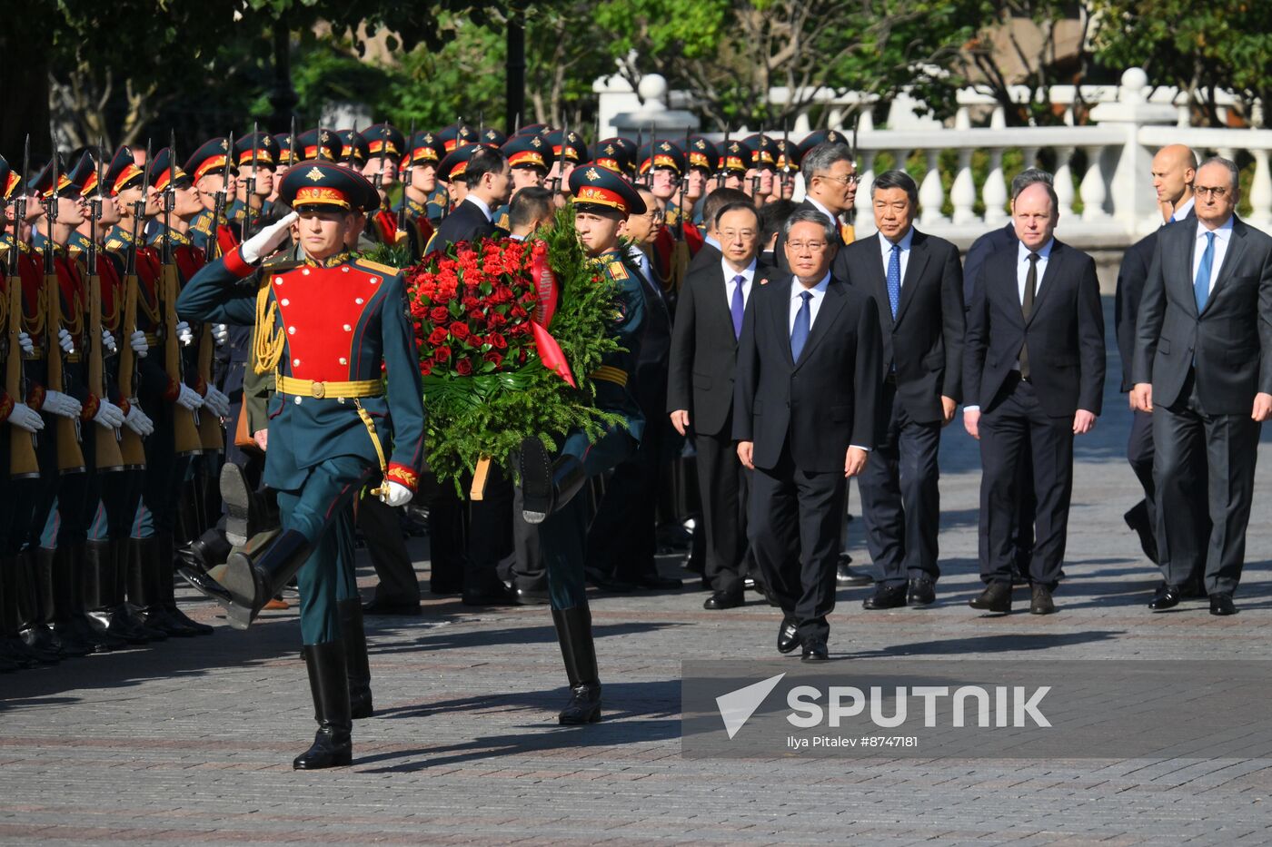 Russia China Wreath Laying