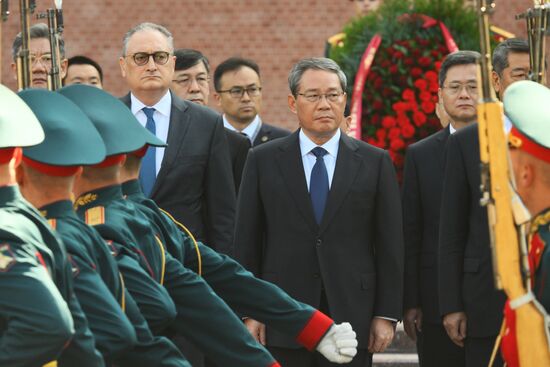 Russia China Wreath Laying