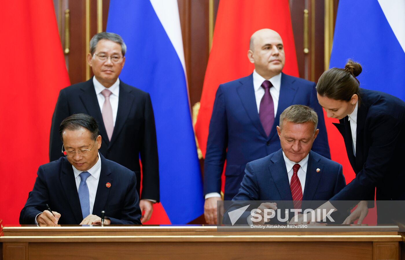 Russia China Government Heads