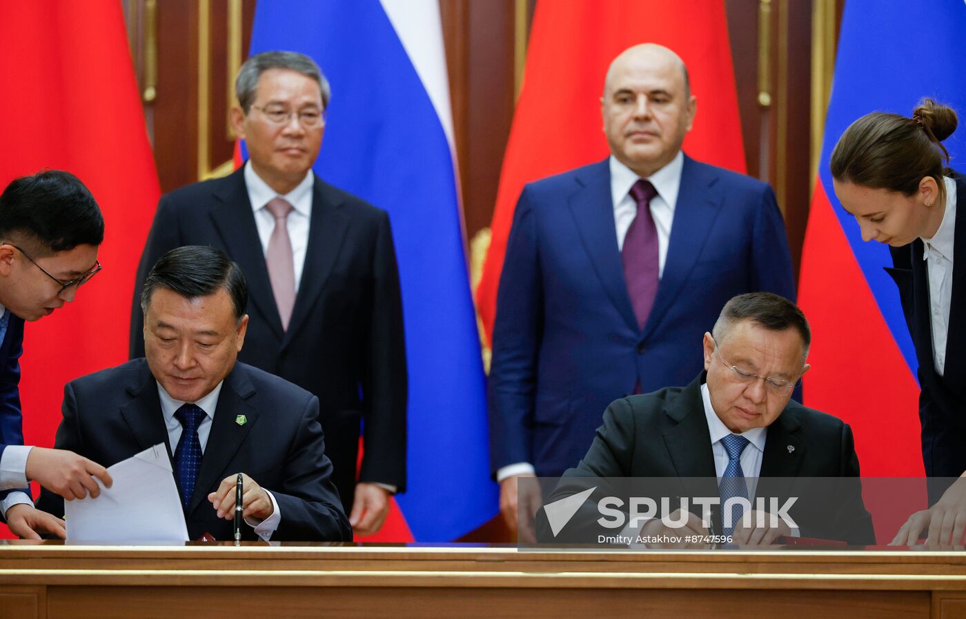 Russia China Government Heads