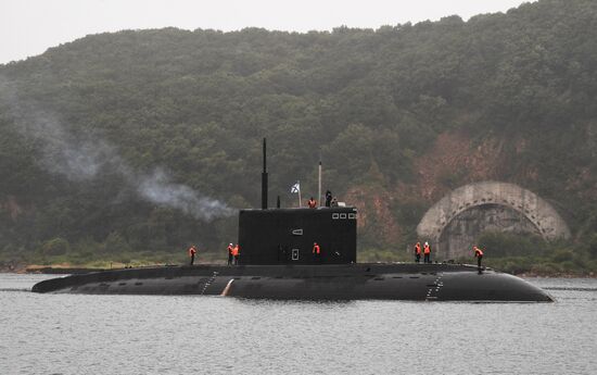 Russia Navy Pacific Drills