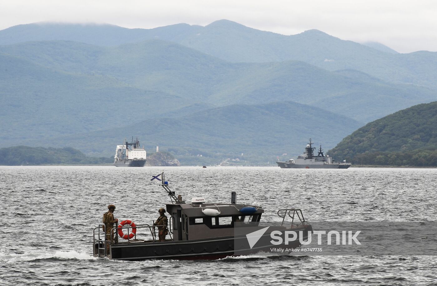 Russia Navy Pacific Drills