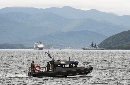 Russia Navy Pacific Drills