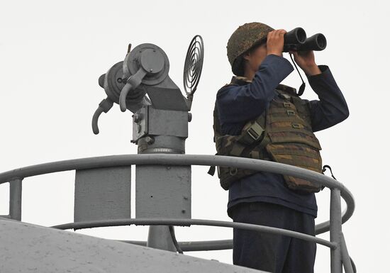 Russia Navy Pacific Drills