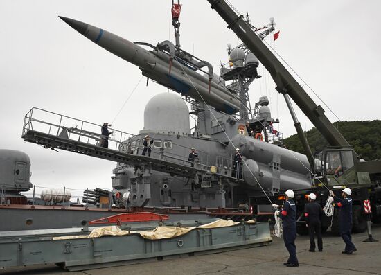 Russia Navy Pacific Drills