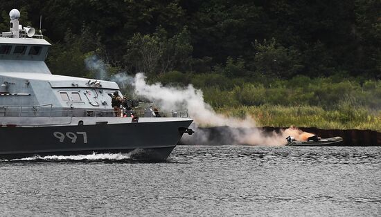 Russia Navy Pacific Drills