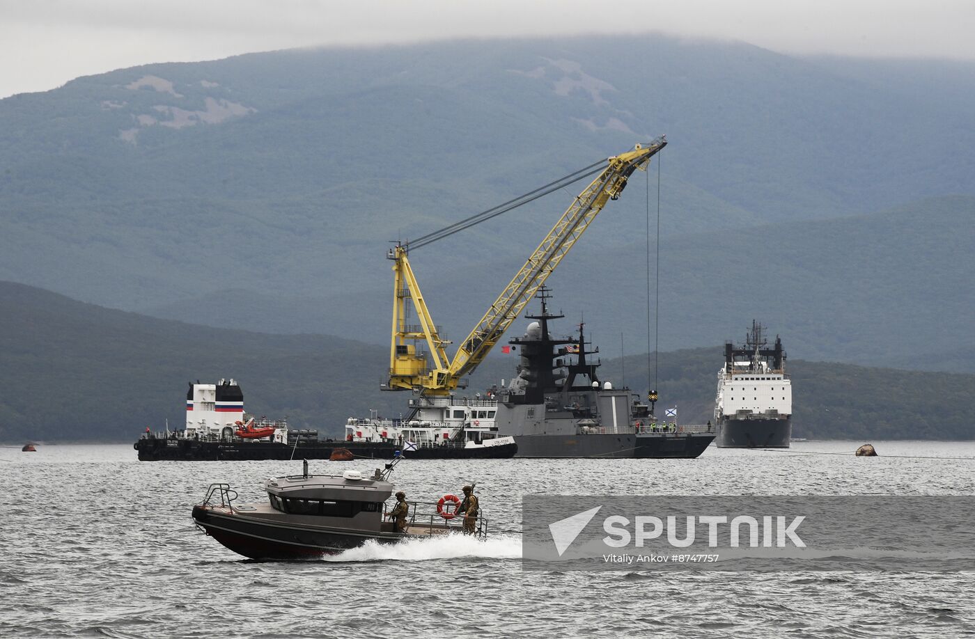 Russia Navy Pacific Drills