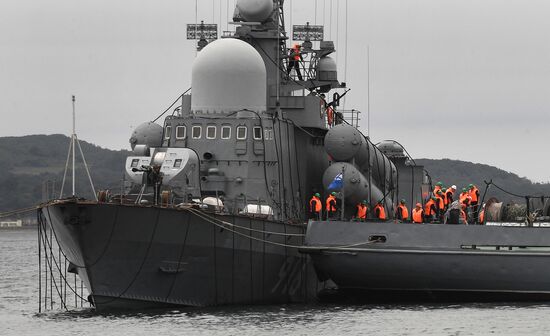 Russia Navy Pacific Drills