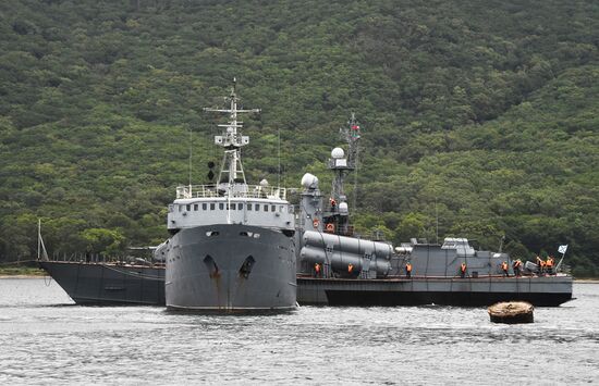 Russia Navy Pacific Drills