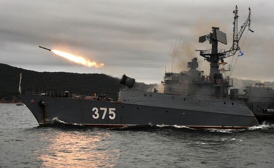 Russia Navy Pacific Drills