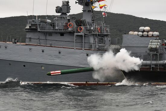 Russia Navy Pacific Drills