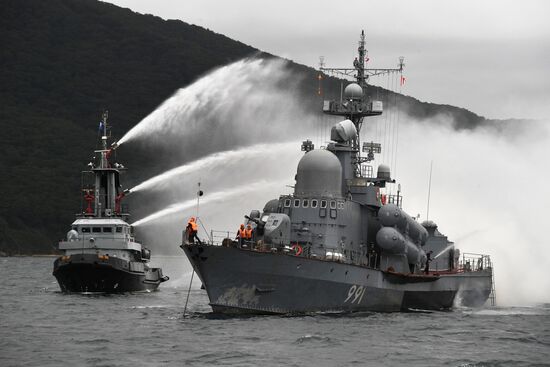 Russia Navy Pacific Drills