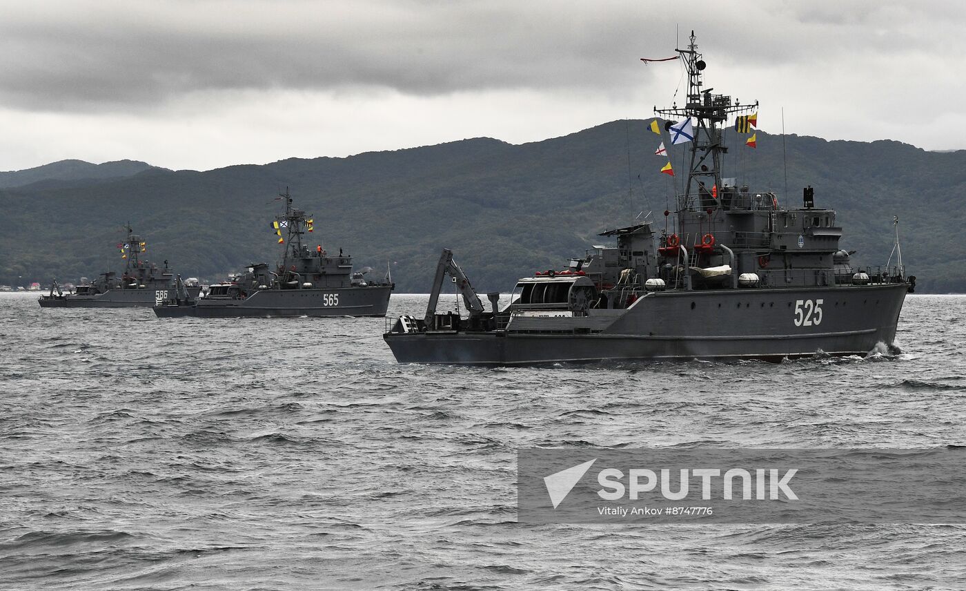 Russia Navy Pacific Drills