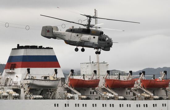 Russia Navy Pacific Drills