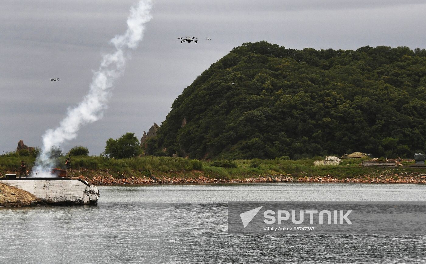 Russia Navy Pacific Drills