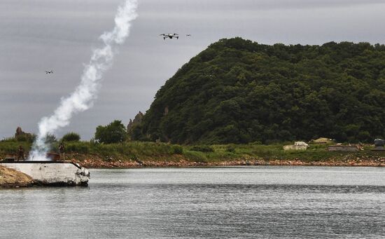 Russia Navy Pacific Drills