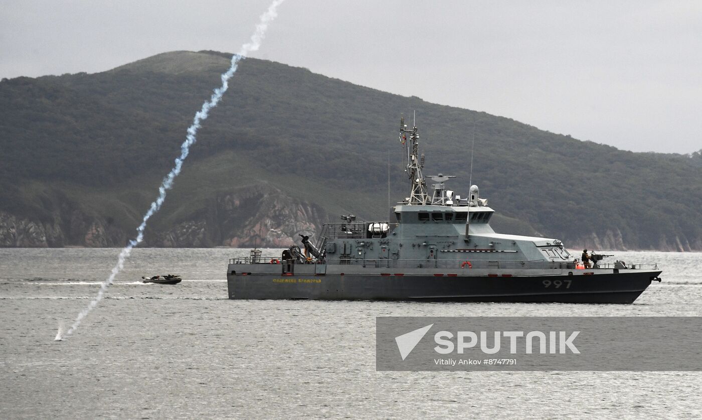 Russia Navy Pacific Drills