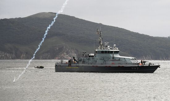 Russia Navy Pacific Drills