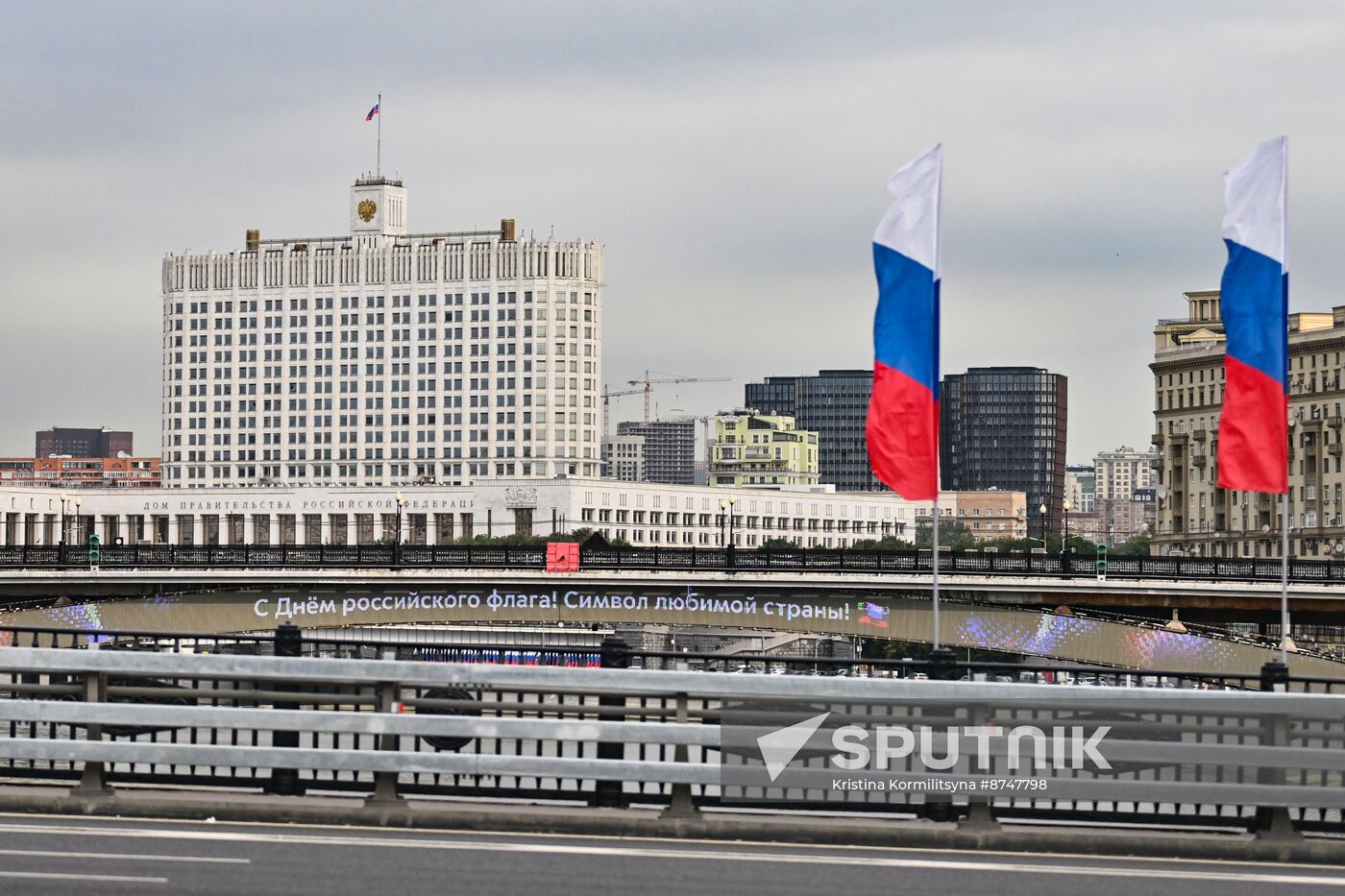 Russia National Flag Day Decoration