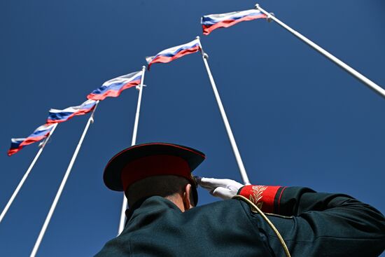 Russia Regions National Flag Day