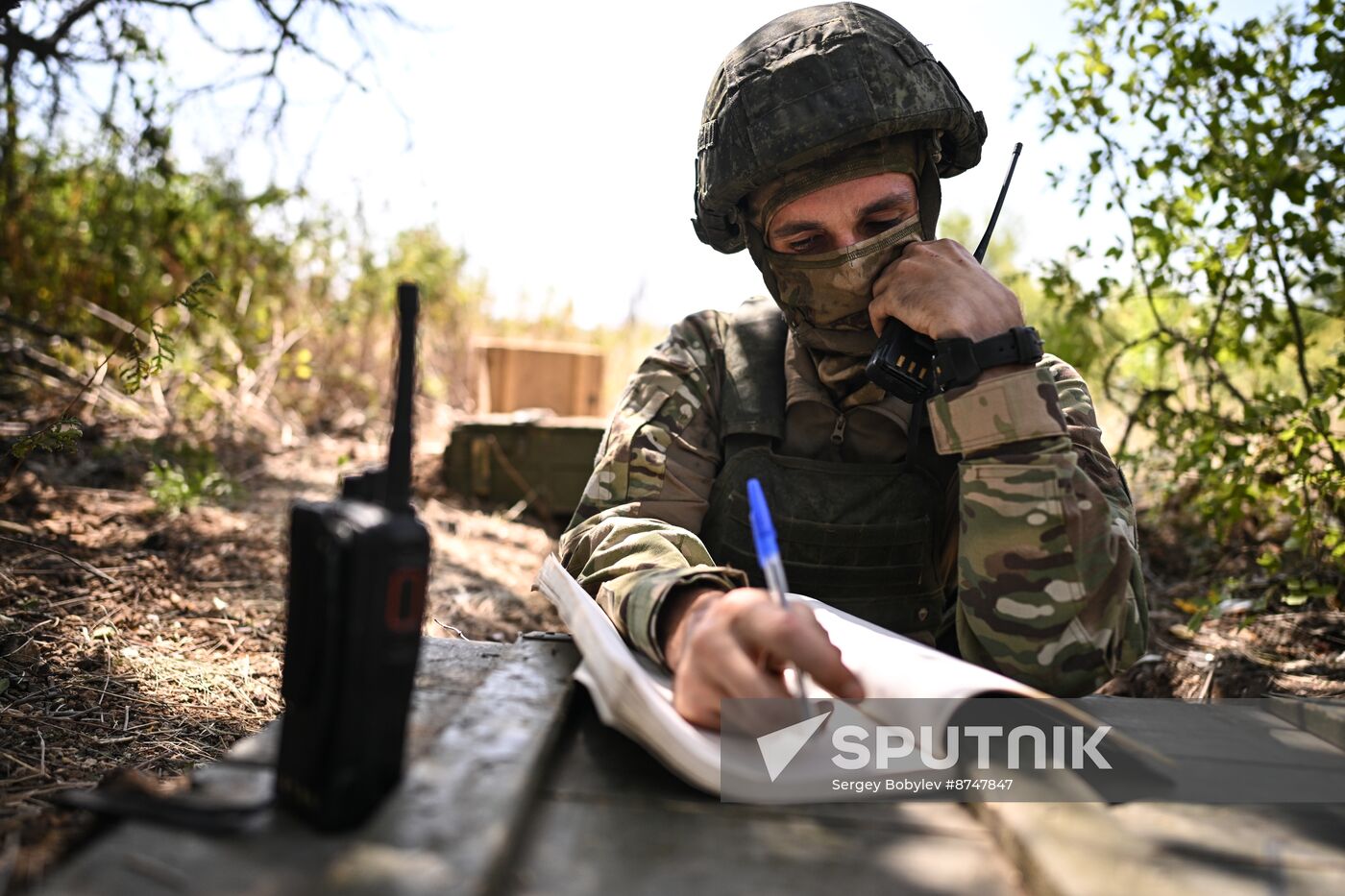 Russia Ukraine Military Operation Combat Training