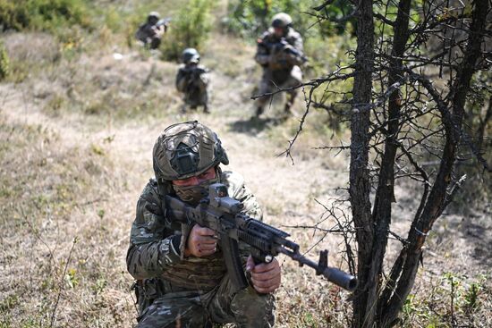 Russia Ukraine Military Operation Combat Training