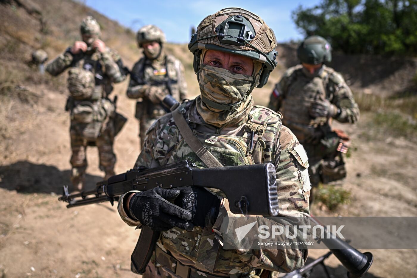 Russia Ukraine Military Operation Combat Training