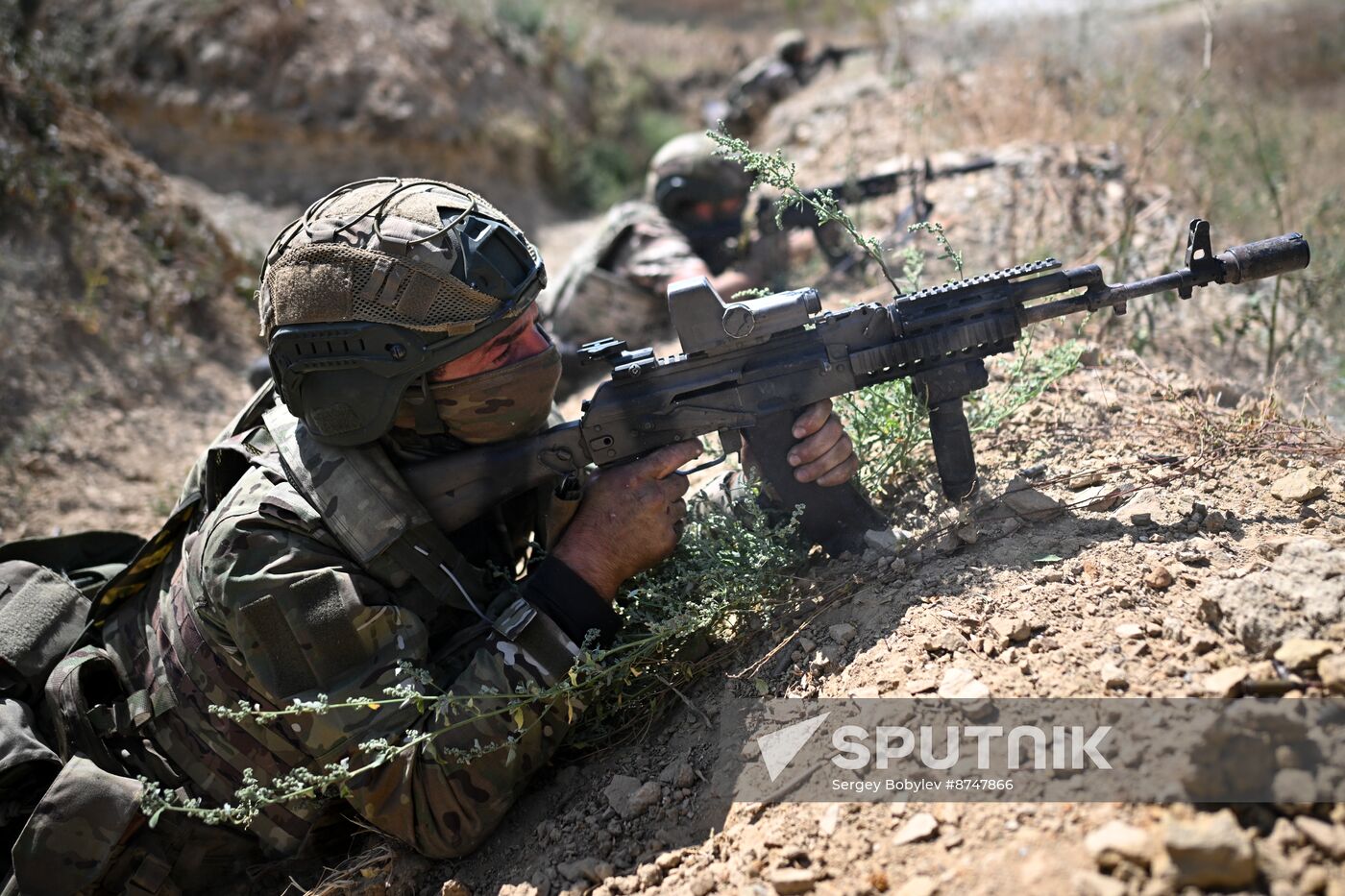 Russia Ukraine Military Operation Combat Training