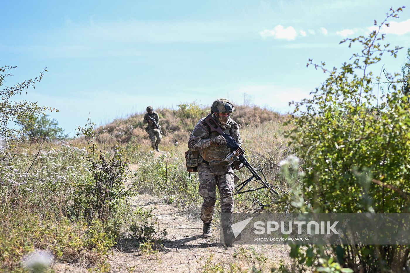 Russia Ukraine Military Operation Combat Training