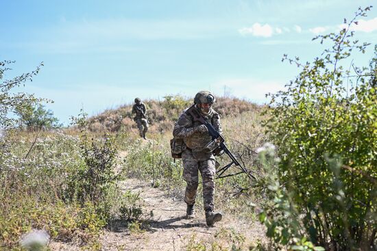 Russia Ukraine Military Operation Combat Training