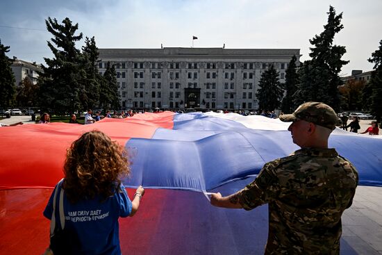 Russia Regions National Flag Day