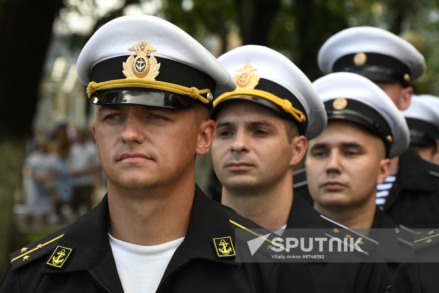 Russia Navy Warships Welcoming