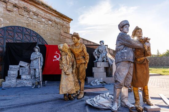 Moldova Transnistria WWII Liberation Anniversary