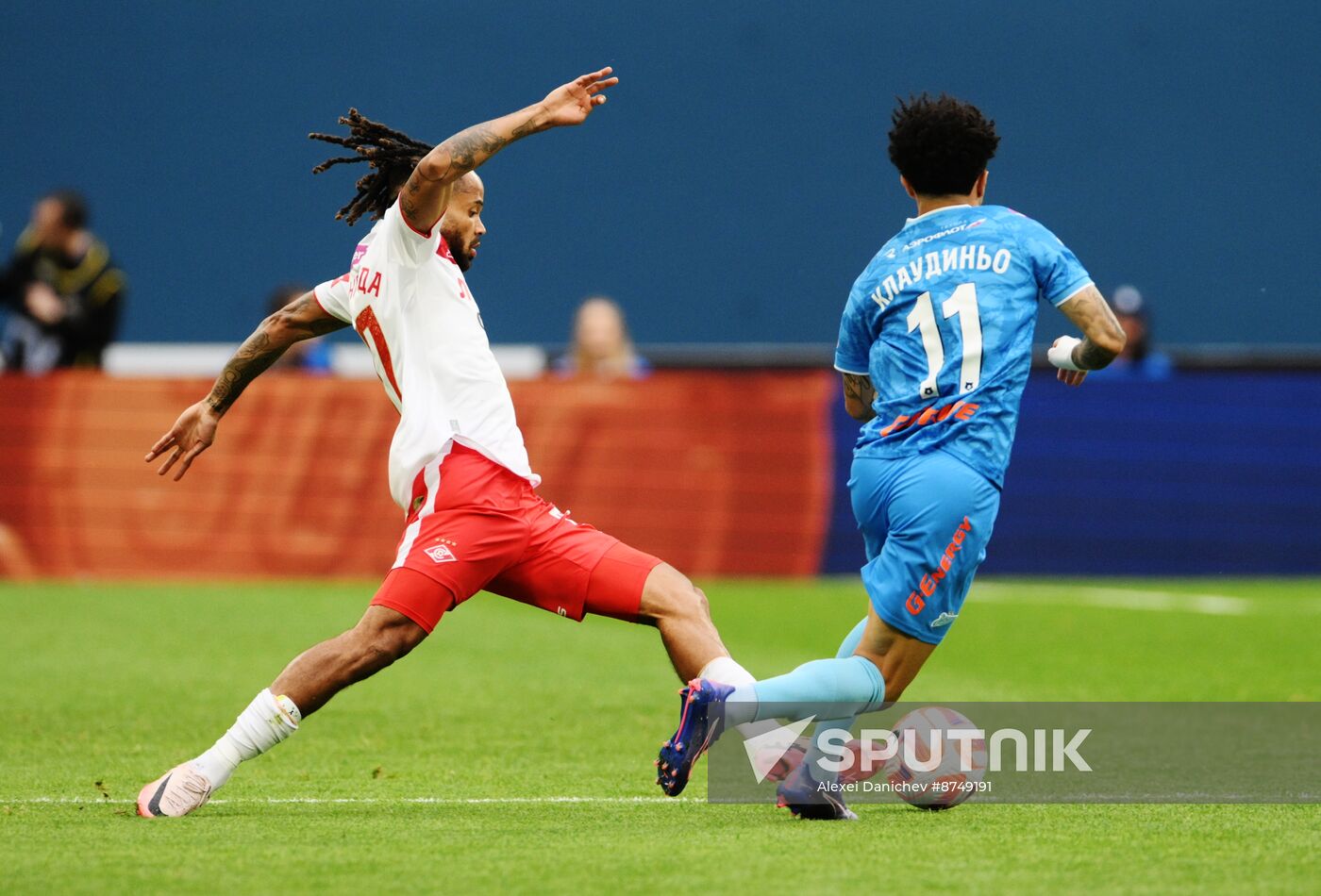 Russia Soccer Premier-League Zenit - Spartak