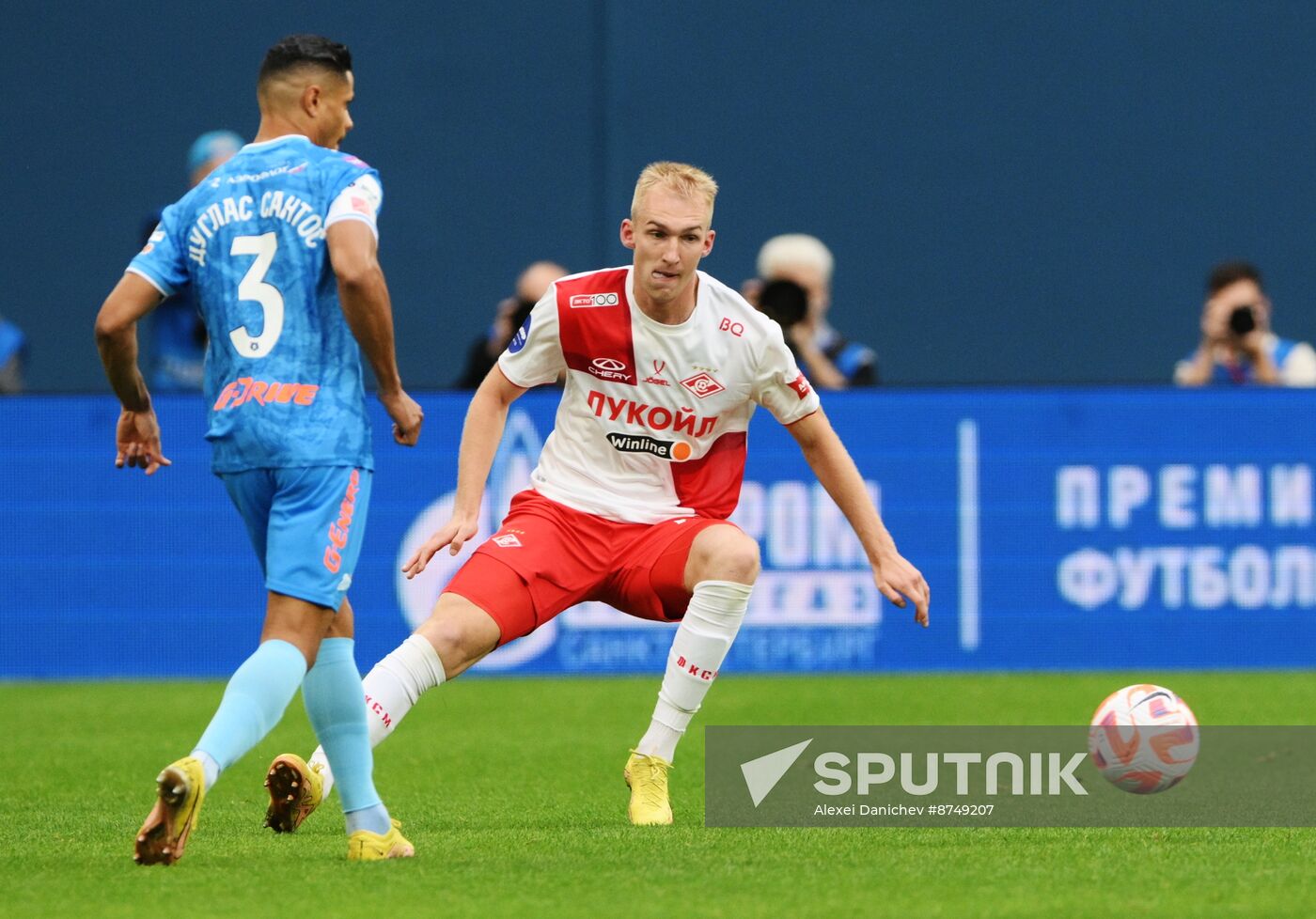 Russia Soccer Premier-League Zenit - Spartak