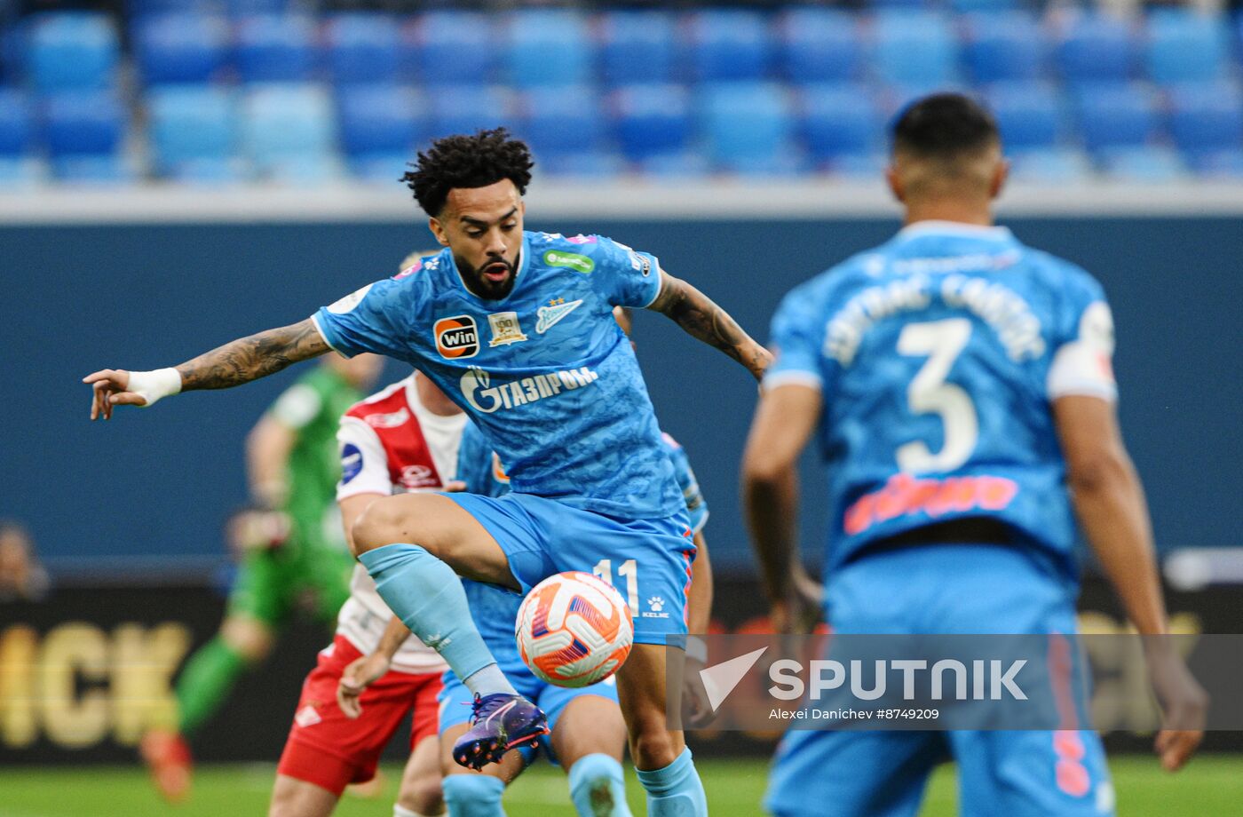 Russia Soccer Premier-League Zenit - Spartak