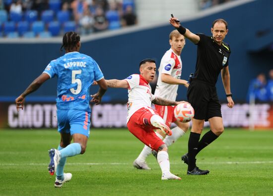 Russia Soccer Premier-League Zenit - Spartak