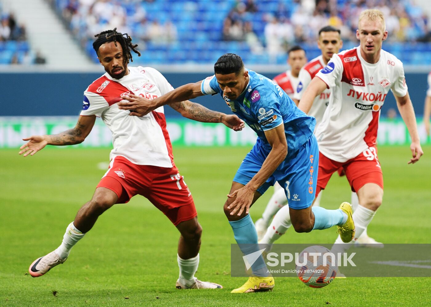 Russia Soccer Premier-League Zenit - Spartak