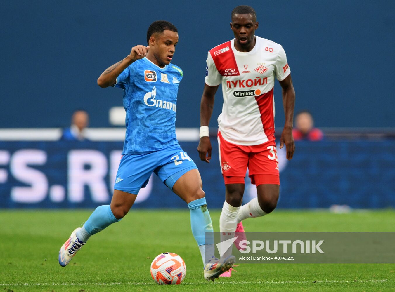 Russia Soccer Premier-League Zenit - Spartak