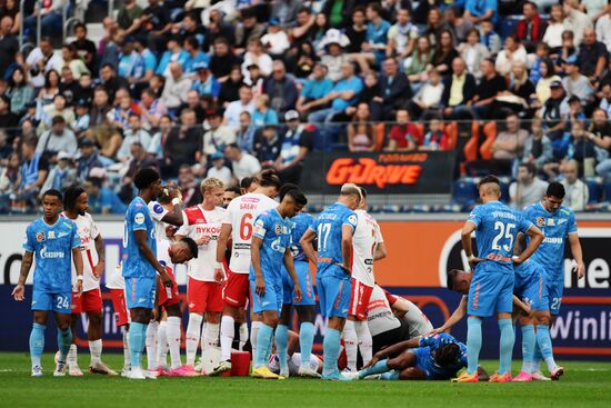 Russia Soccer Premier-League Zenit - Spartak