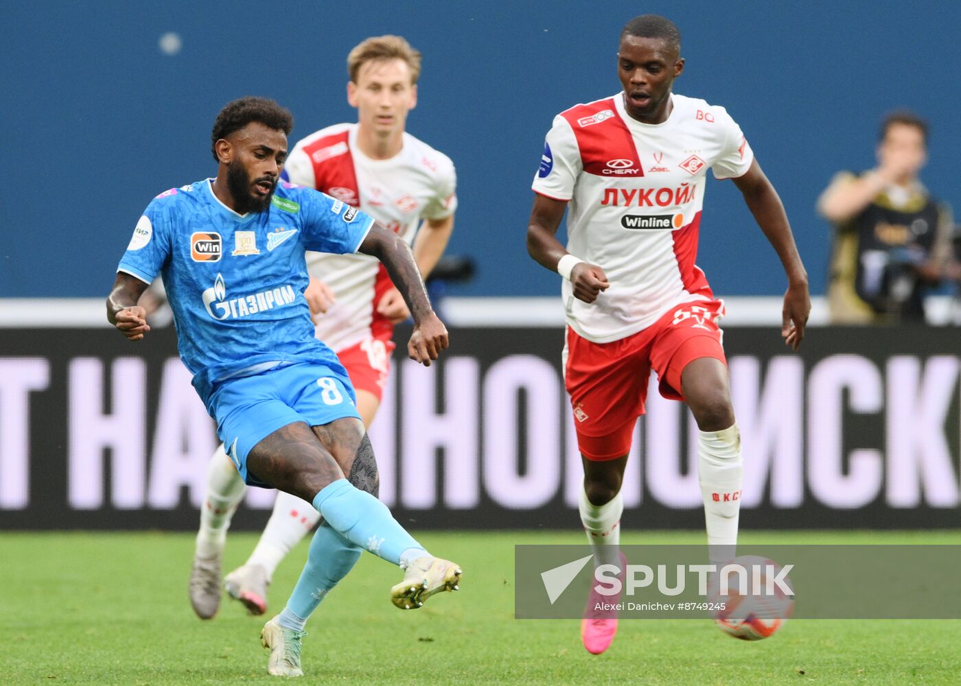 Russia Soccer Premier-League Zenit - Spartak