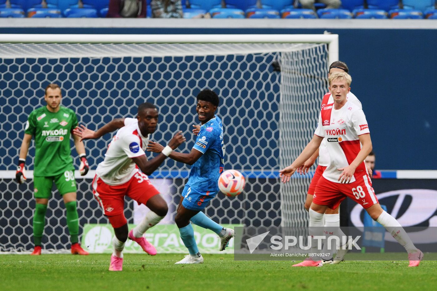 Russia Soccer Premier-League Zenit - Spartak