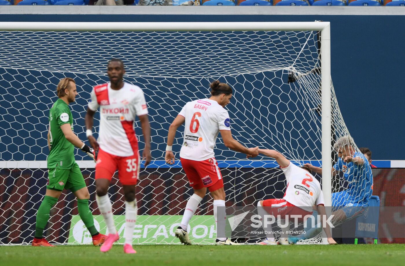 Russia Soccer Premier-League Zenit - Spartak