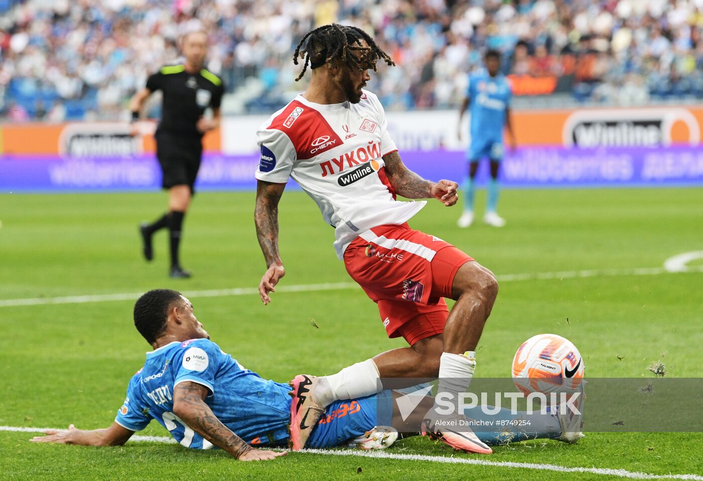 Russia Soccer Premier-League Zenit - Spartak