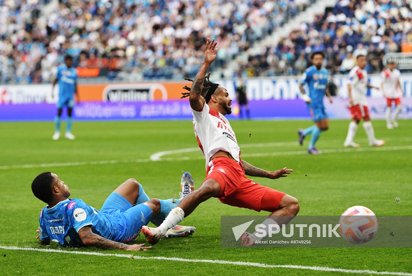 Russia Soccer Premier-League Zenit - Spartak