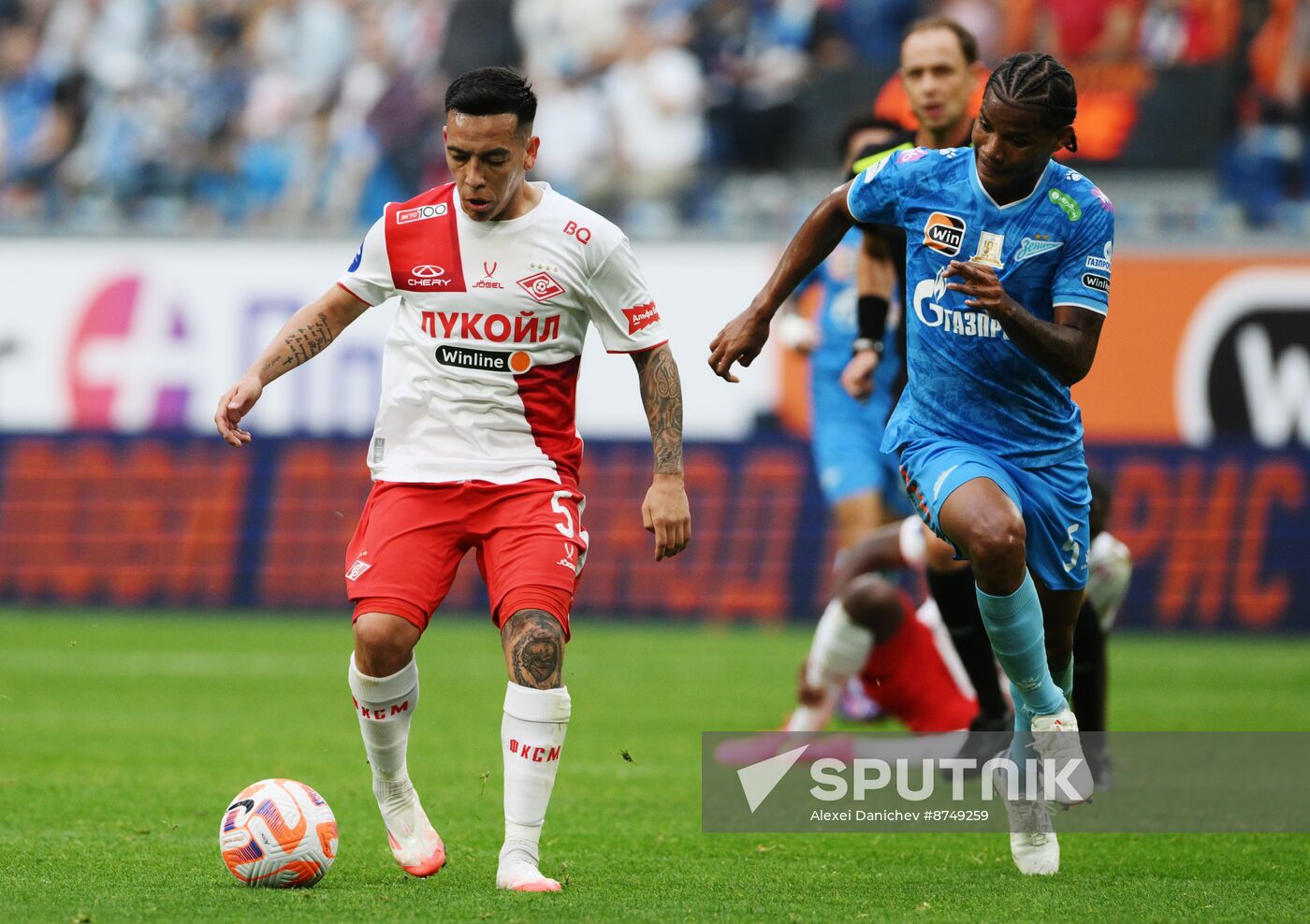 Russia Soccer Premier-League Zenit - Spartak