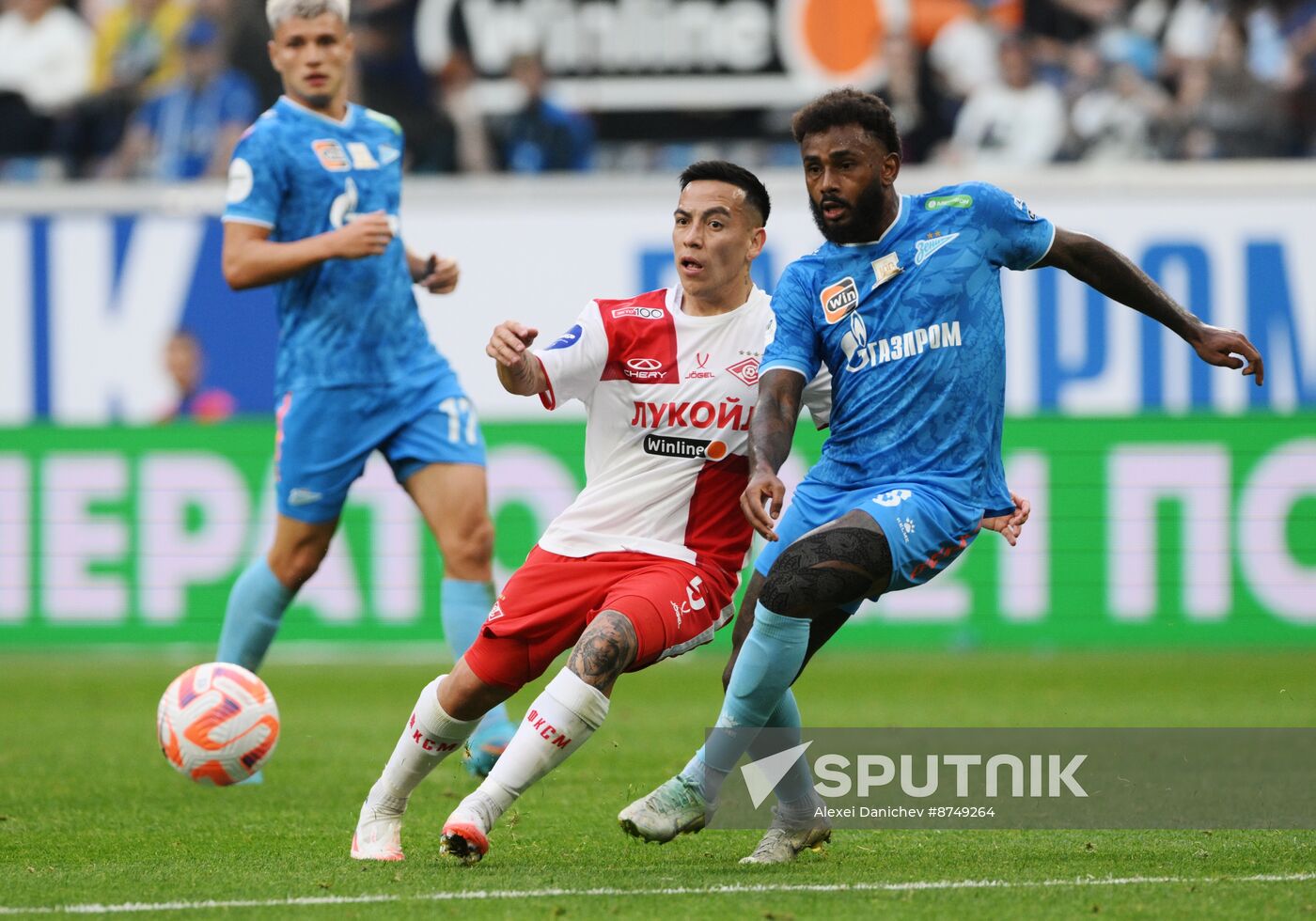 Russia Soccer Premier-League Zenit - Spartak