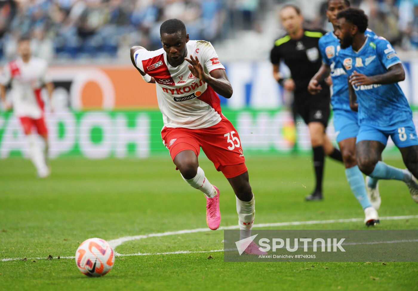 Russia Soccer Premier-League Zenit - Spartak