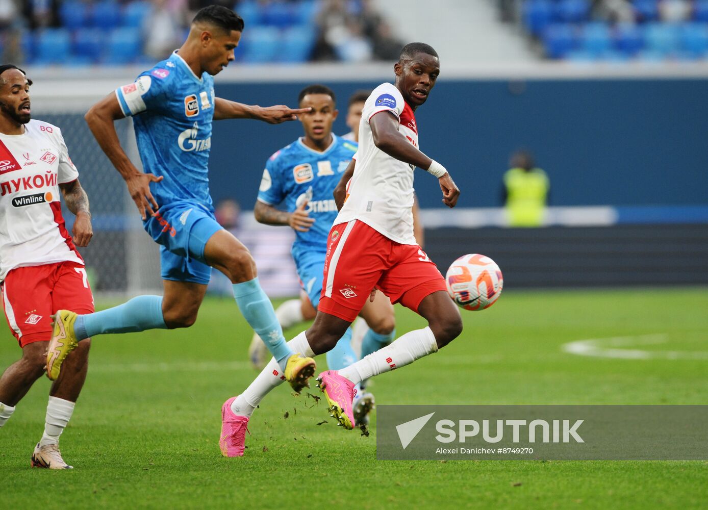 Russia Soccer Premier-League Zenit - Spartak